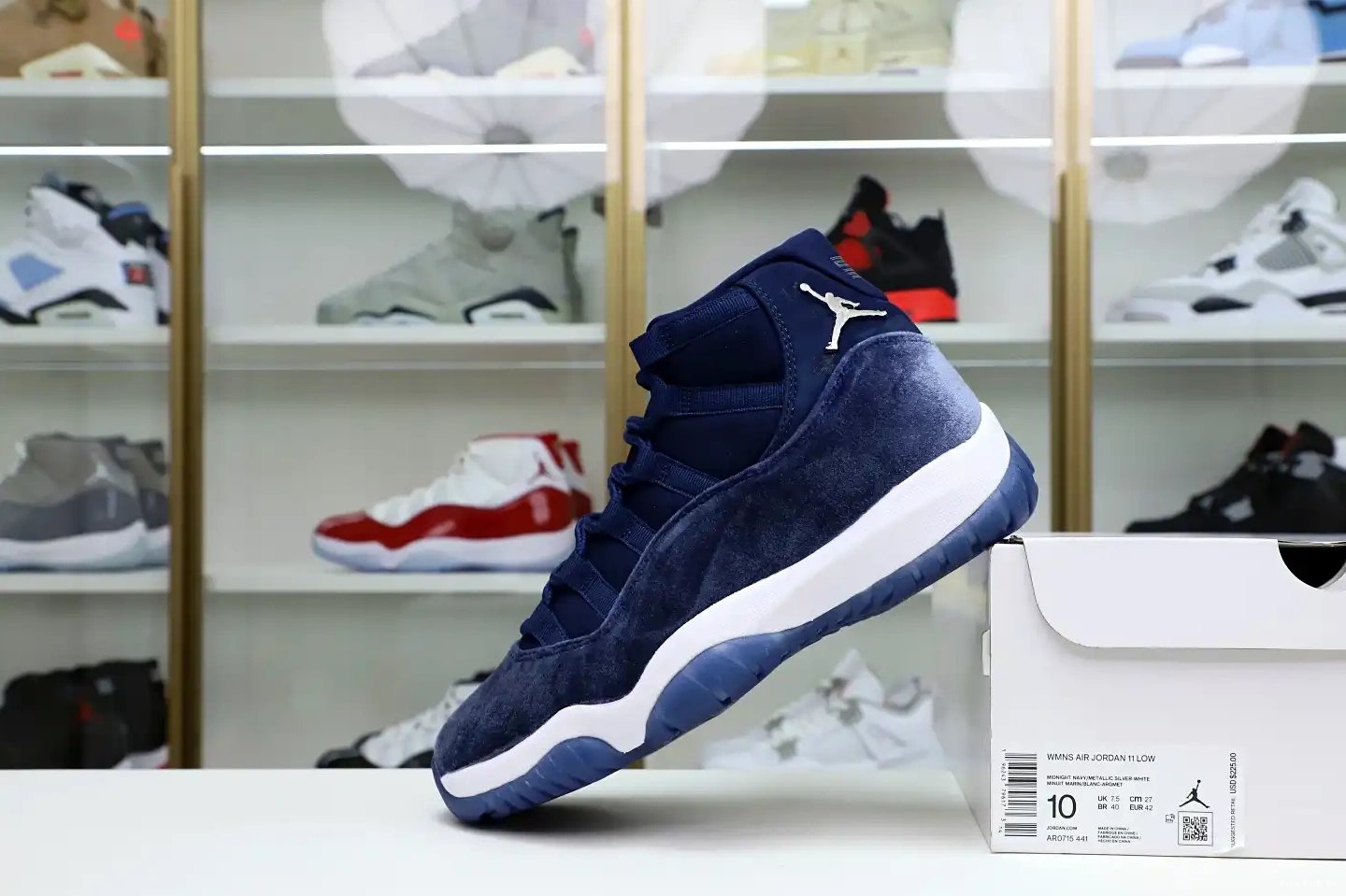 JORDAN 11 AIR NAVY MIDNIGHT RETRO Kimikick 0414